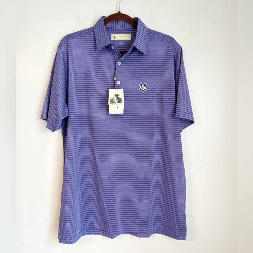 NWT Donald Ross Golf Polo Shirt